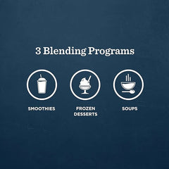 Vitamix Ascent X2 Blender with Three Blending Programs, Self-Cleaning Program, Professional-Grade Blender for Smoothies, Soups and More, Stainless-Steel Blades, 48 Oz Container, Polar White